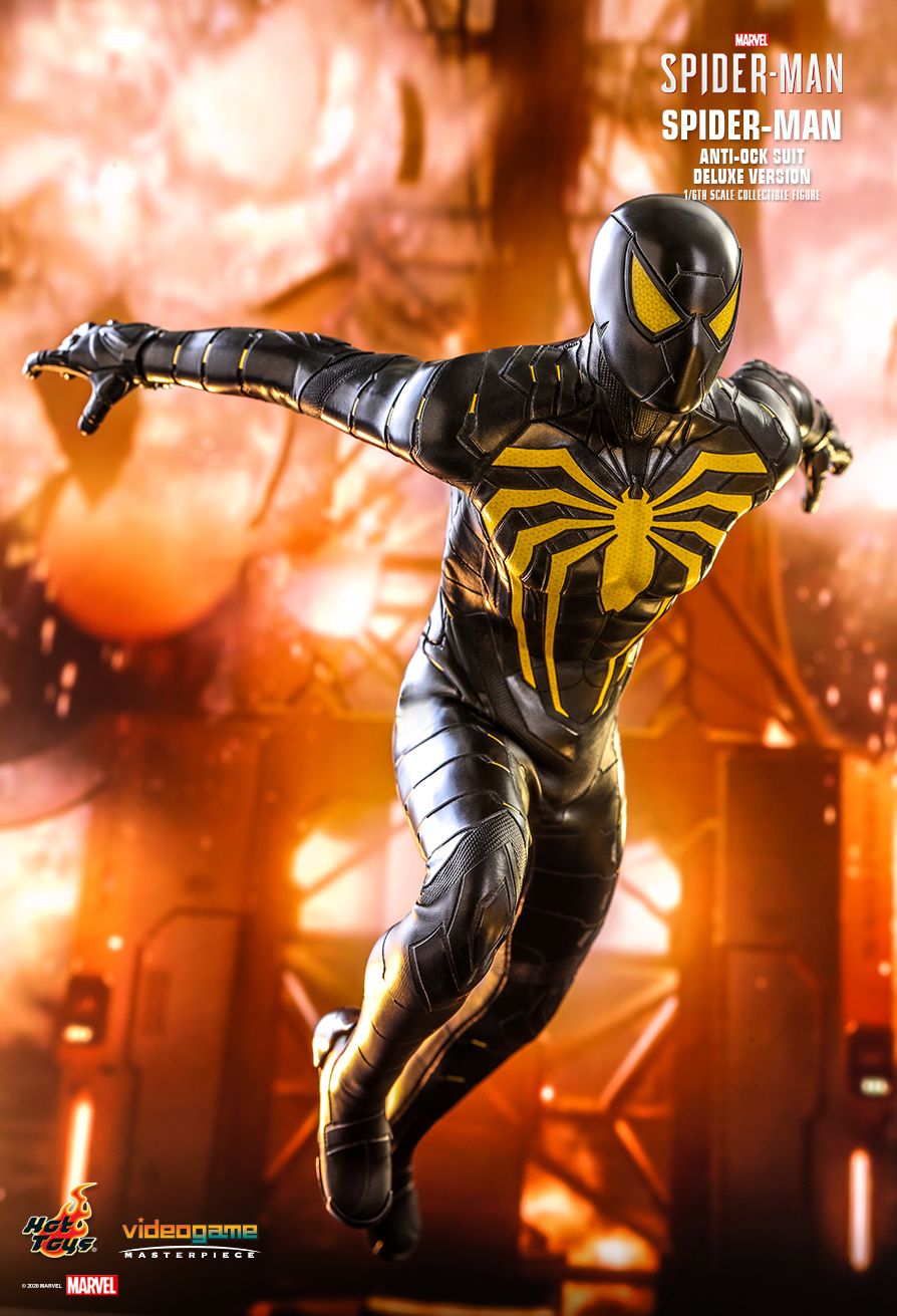 MARVEL'S SPIDER-MAN SPIDER-MAN (ANTI-OCK SUIT) (DELUXE VERSION) 1/6
