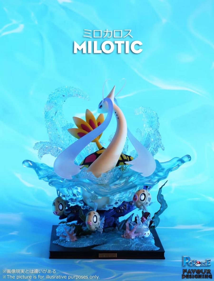 Milotic Family, Deep Sea Queen Menus Family