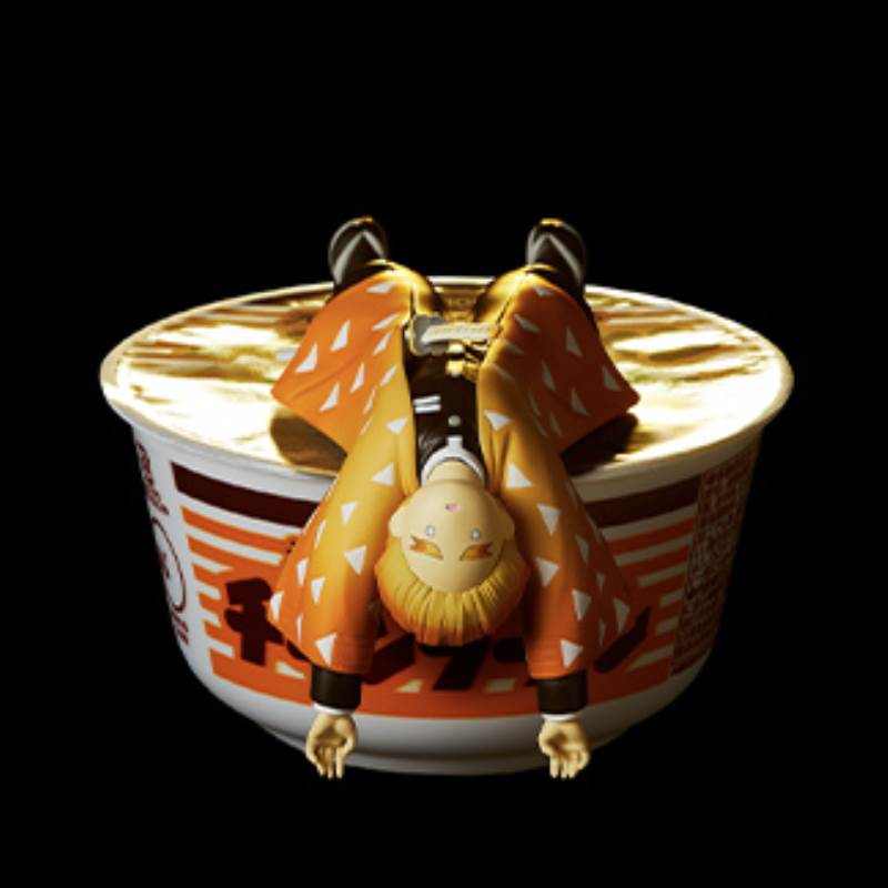 Kimetsu no Yaiba Chiken Ramen Nissin 1/8