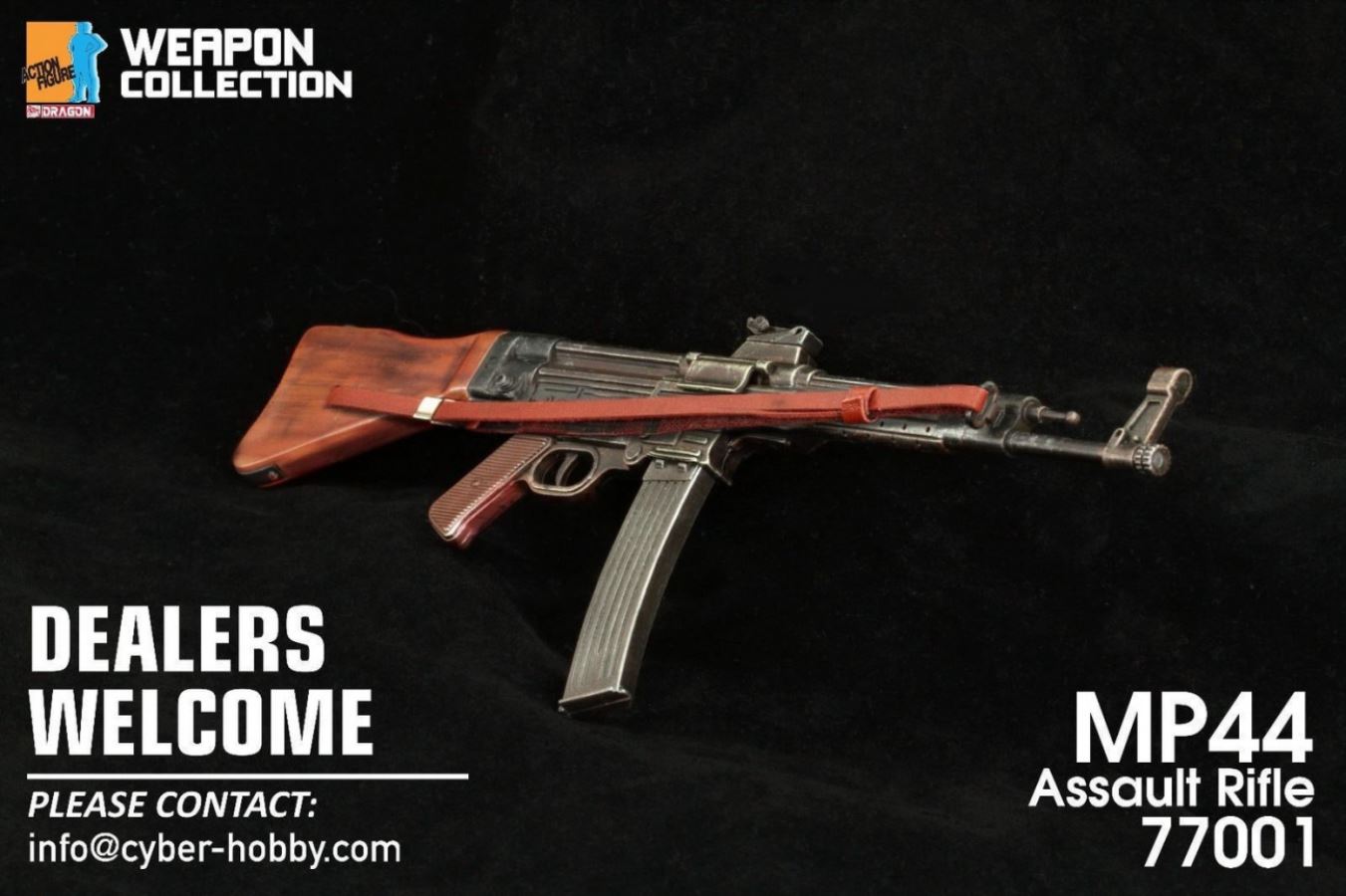 1/6 Weapon Card Series-MP44 Assault Rifle