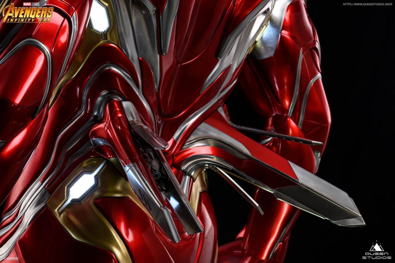 1/1 Avengers 3: Infinity War - Iron Man MK50 full-length portrait