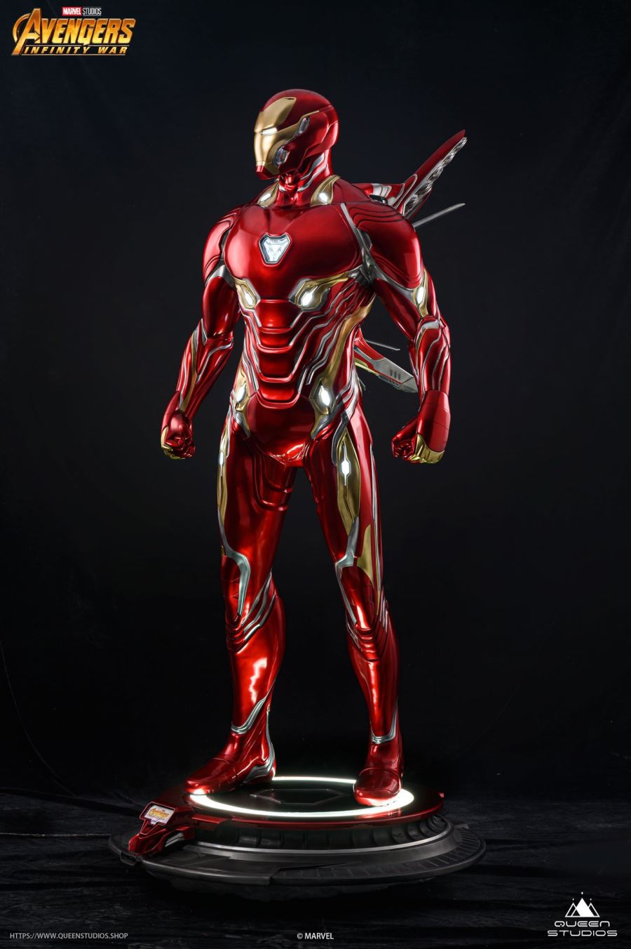 1/1 Avengers 3: Infinity War - Iron Man MK50 full-length portrait