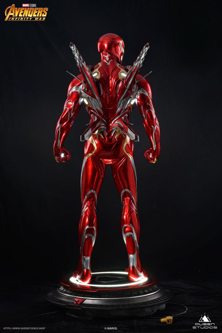 1/1 Avengers 3: Infinity War - Iron Man MK50 full-length portrait
