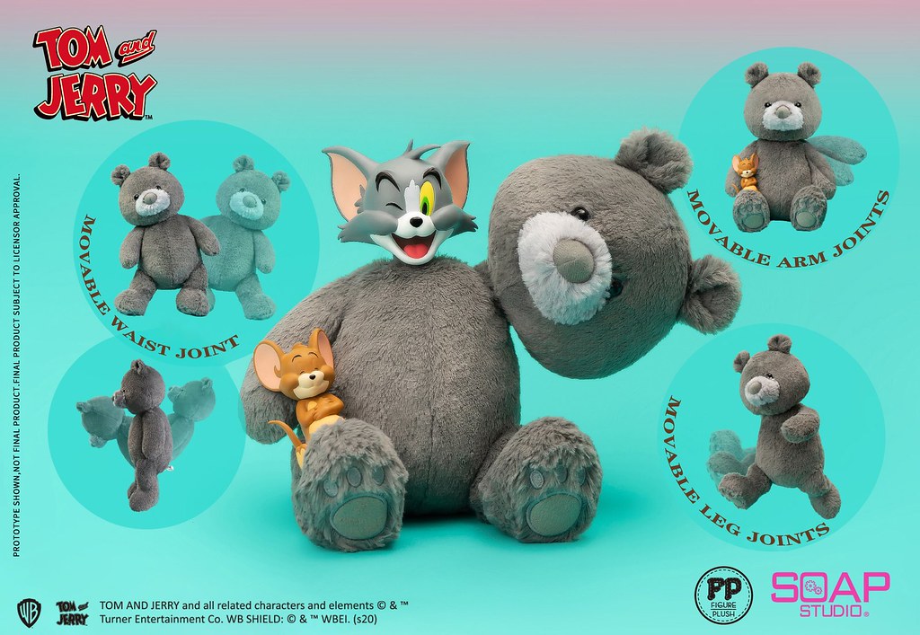 Tom and Jerry - Plush Teddy Bear Figure Ver.1