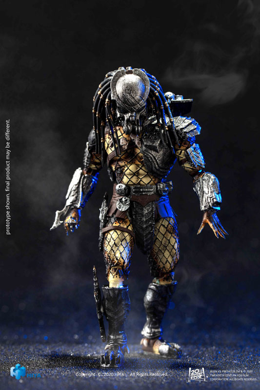 AVP 1/18 Action Figure Battle Damage Celtic Predator