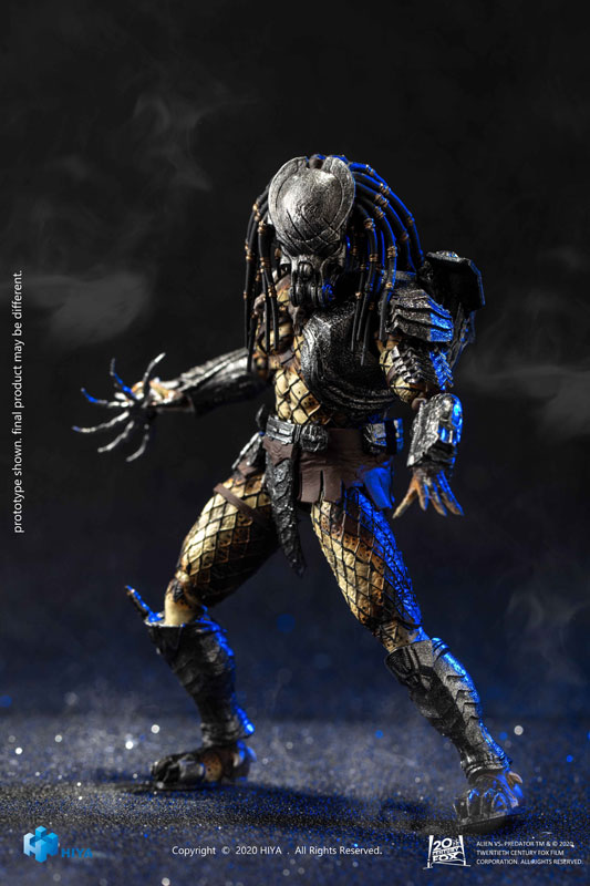 AVP 1/18 Action Figure Battle Damage Celtic Predator