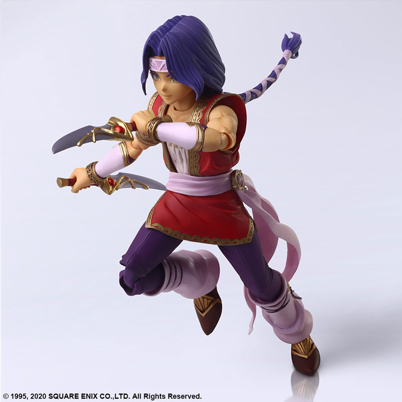 Seiken Densetsu Series Trials of Mana Bring Arts Hawkeye & Riesz