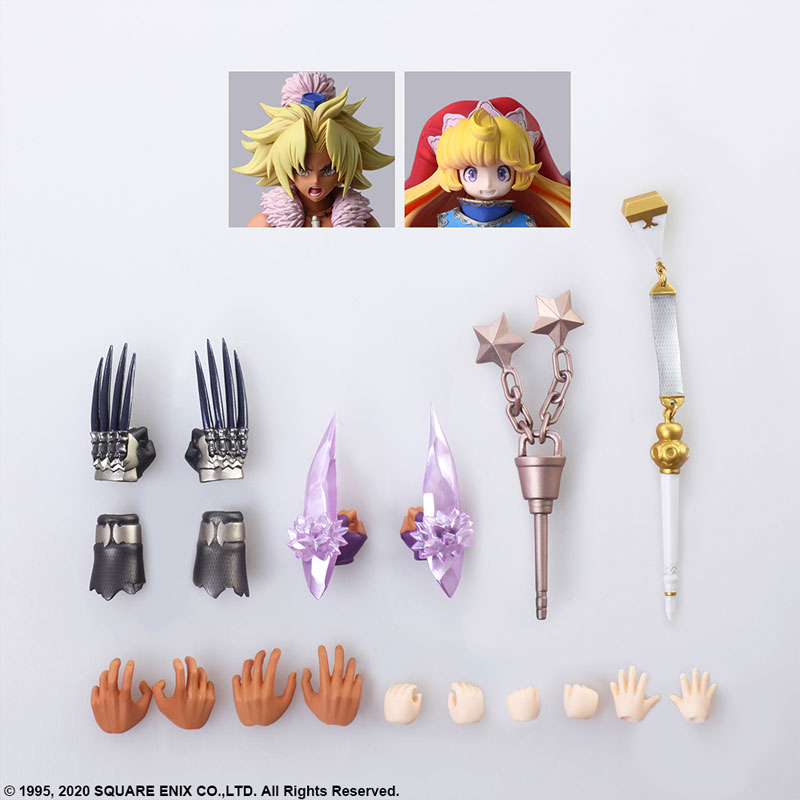 Seiken Densetsu Series Trials of Mana Bring Arts Kevin & Charlotte