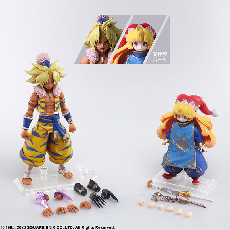 Seiken Densetsu Series Trials of Mana Bring Arts Kevin & Charlotte