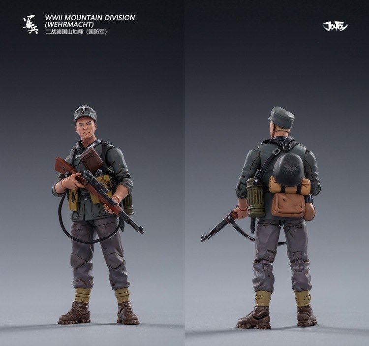 JT0456 1:18 : WWII Mountain Division (Wehrmacht)