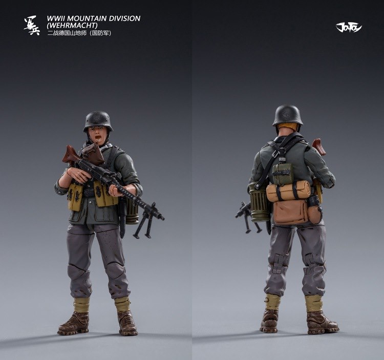 JT0456 1:18 : WWII Mountain Division (Wehrmacht)