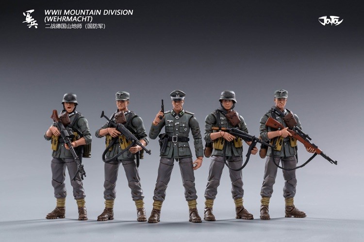 JT0456 1:18 : WWII Mountain Division (Wehrmacht)