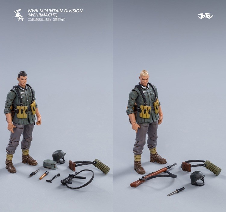 JT0456 1:18 : WWII Mountain Division (Wehrmacht)