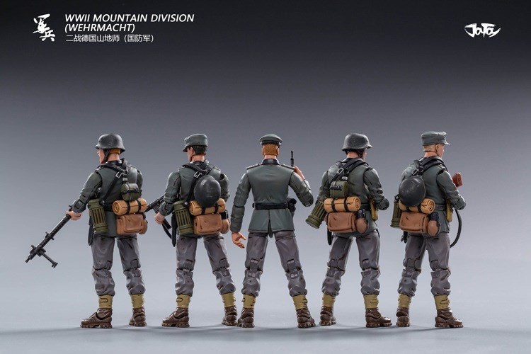 JT0456 1:18 : WWII Mountain Division (Wehrmacht)