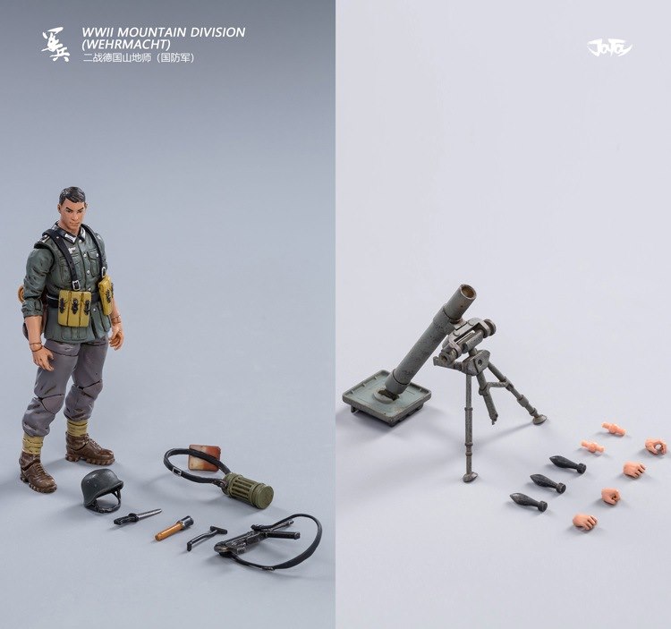 JT0456 1:18 : WWII Mountain Division (Wehrmacht)