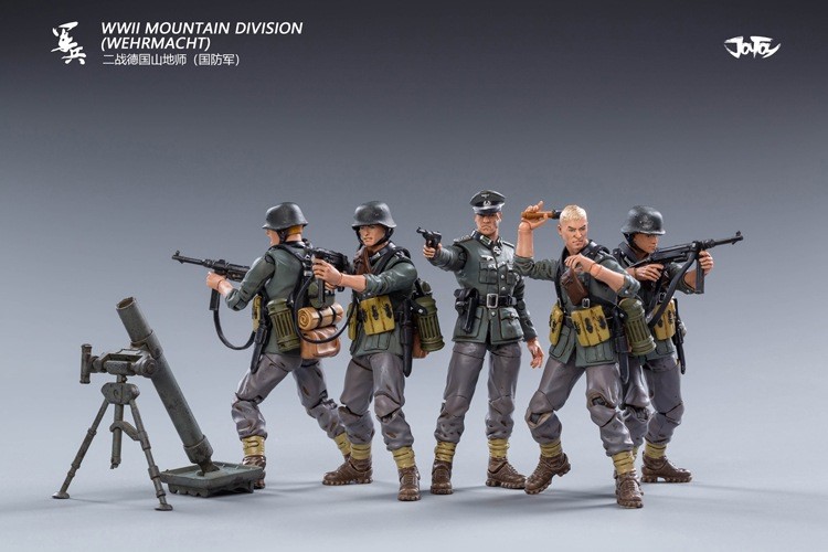 JT0456 1:18 : WWII Mountain Division (Wehrmacht)