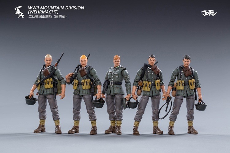 JT0456 1:18 : WWII Mountain Division (Wehrmacht)