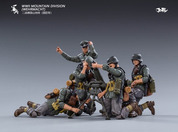 JT0456 1:18 : WWII Mountain Division (Wehrmacht)