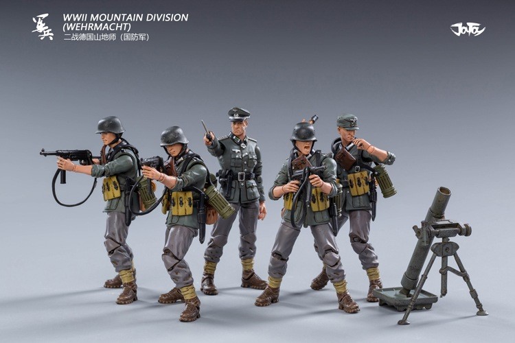 JT0456 1:18 : WWII Mountain Division (Wehrmacht)