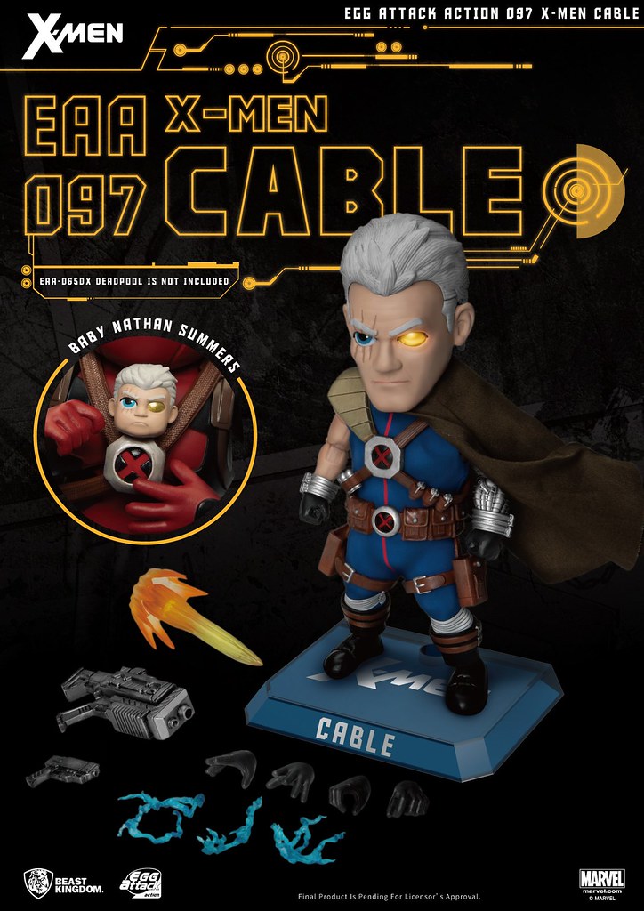 Egg Attack Action - EAA-097 X-Men Cable