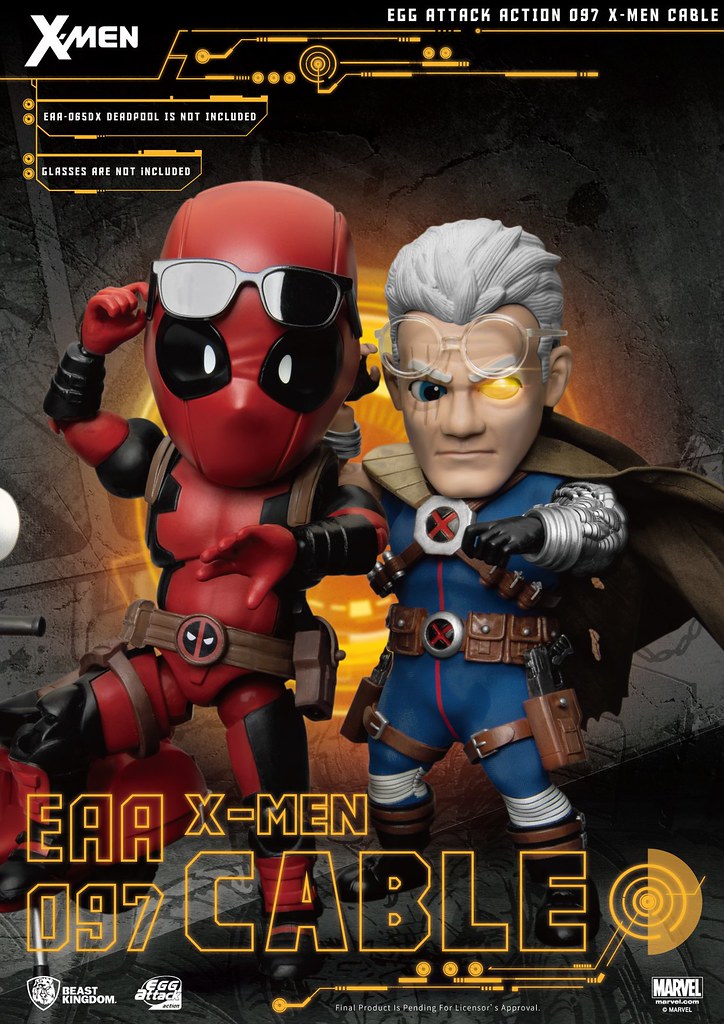 Egg Attack Action - EAA-097 X-Men Cable