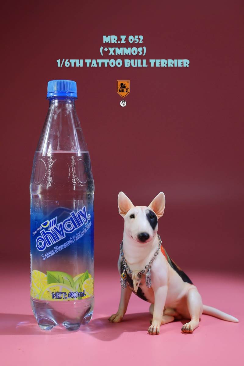 Animal Model No.52: 1/6th TATTOO BULL TERRIER (all 5 colors)