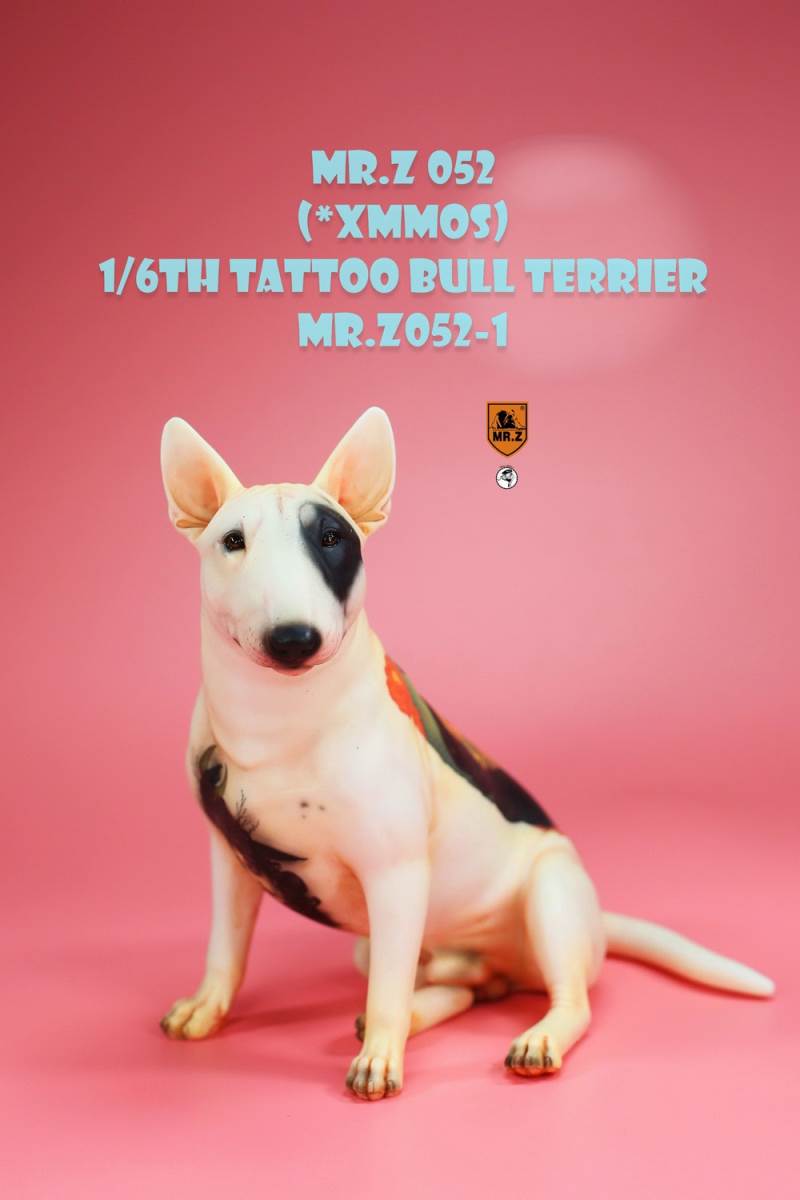Animal Model No.52: 1/6th TATTOO BULL TERRIER (all 5 colors)