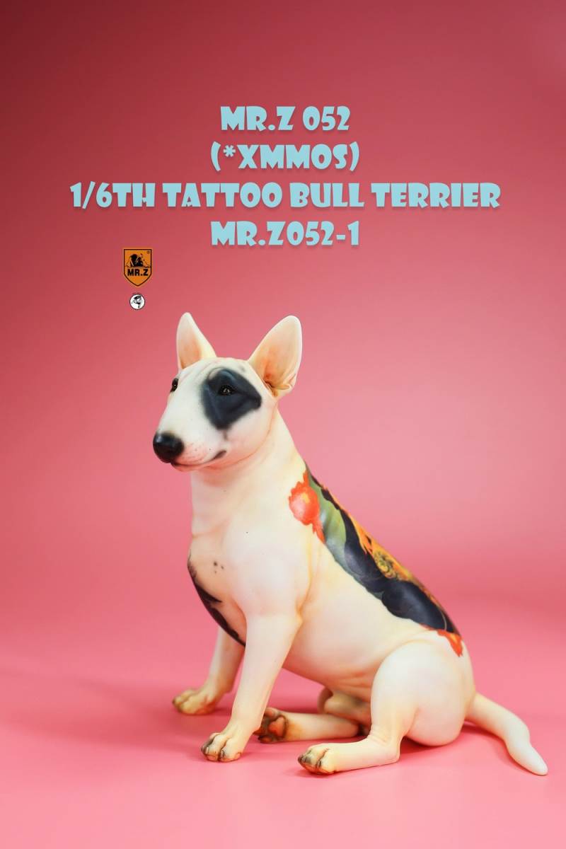 Animal Model No.52: 1/6th TATTOO BULL TERRIER (all 5 colors)