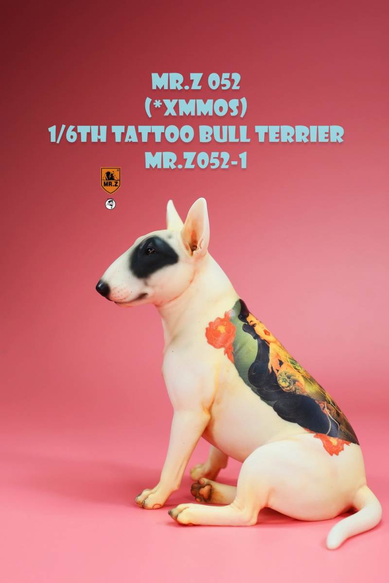 Animal Model No.52: 1/6th TATTOO BULL TERRIER (all 5 colors)