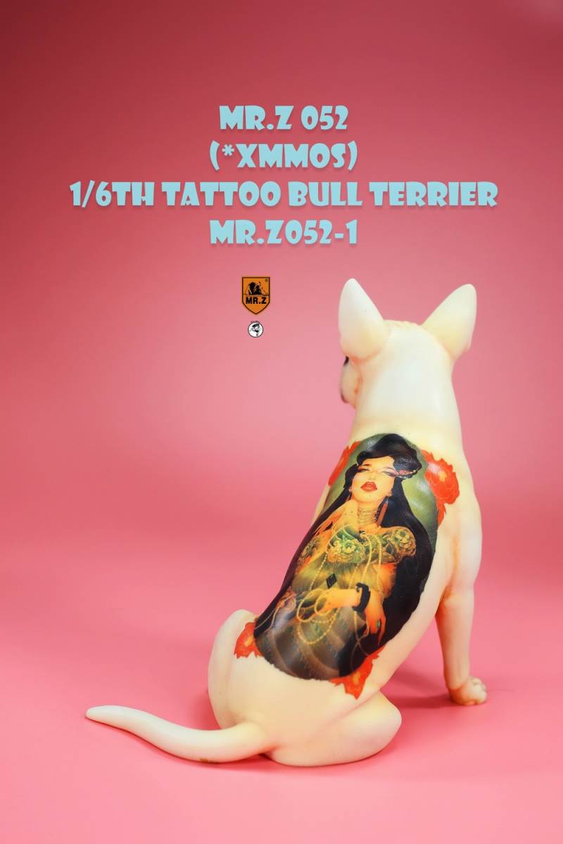 Animal Model No.52: 1/6th TATTOO BULL TERRIER (all 5 colors)