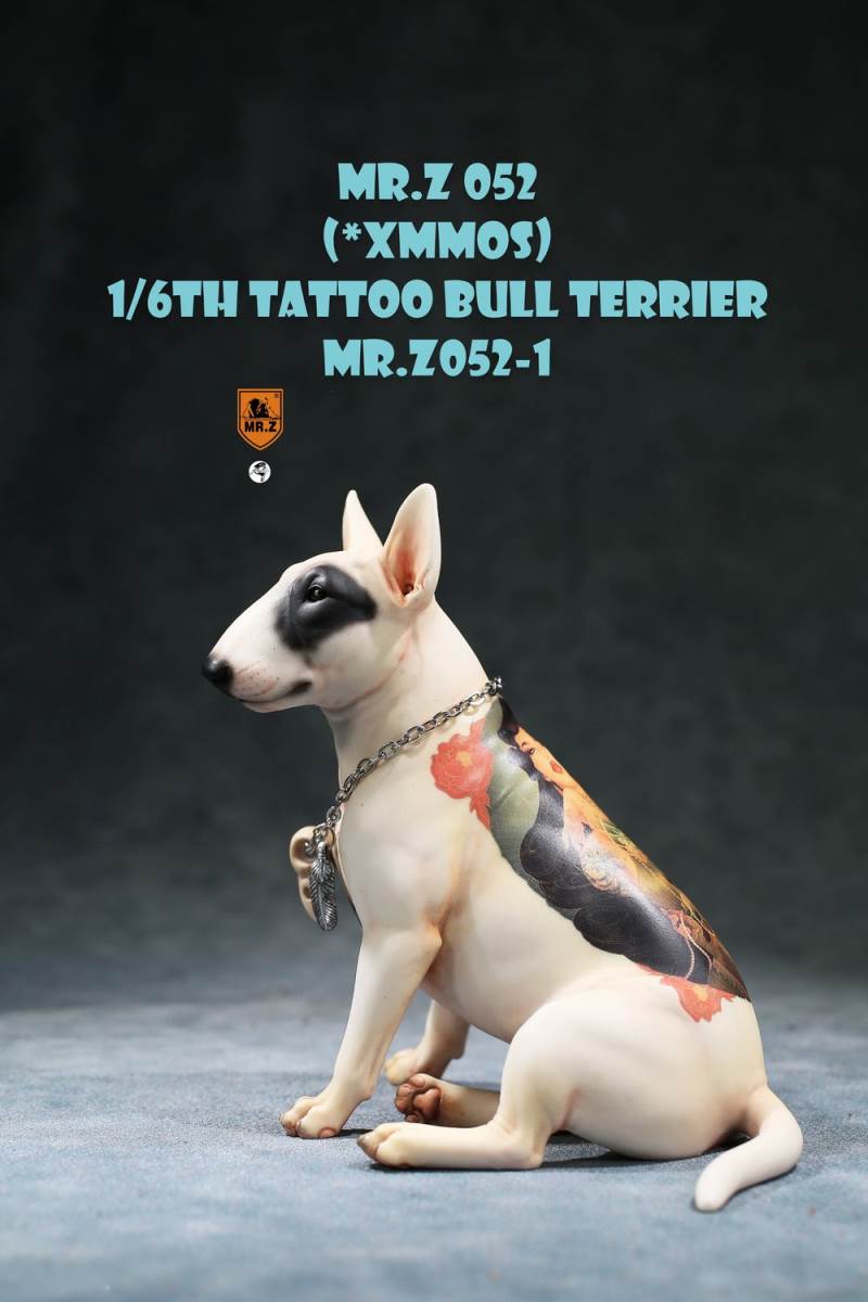 Animal Model No.52: 1/6th TATTOO BULL TERRIER (all 5 colors)