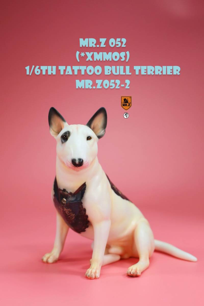 Animal Model No.52: 1/6th TATTOO BULL TERRIER (all 5 colors)