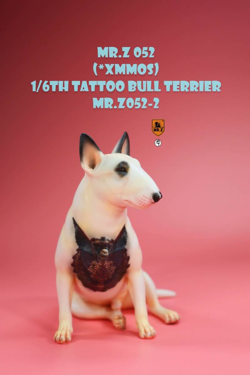Animal Model No.52: 1/6th TATTOO BULL TERRIER (all 5 colors)