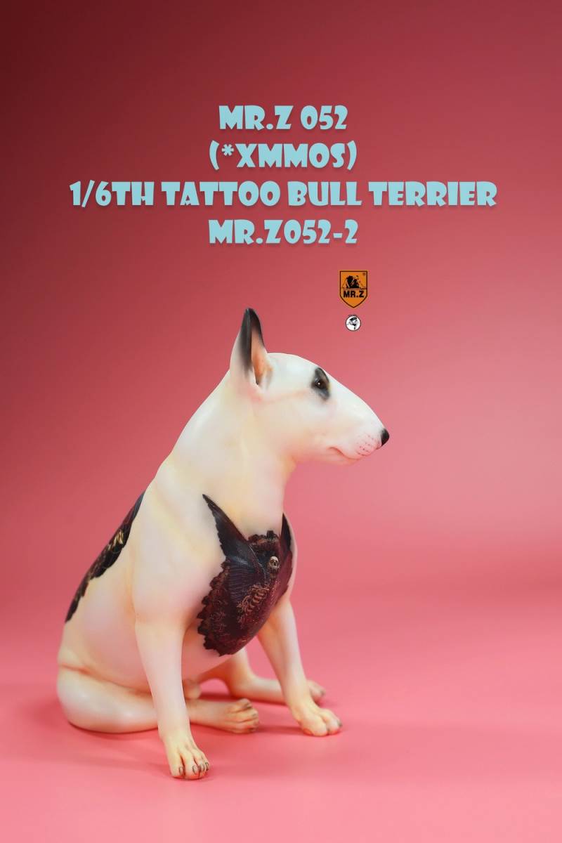 Animal Model No.52: 1/6th TATTOO BULL TERRIER (all 5 colors)