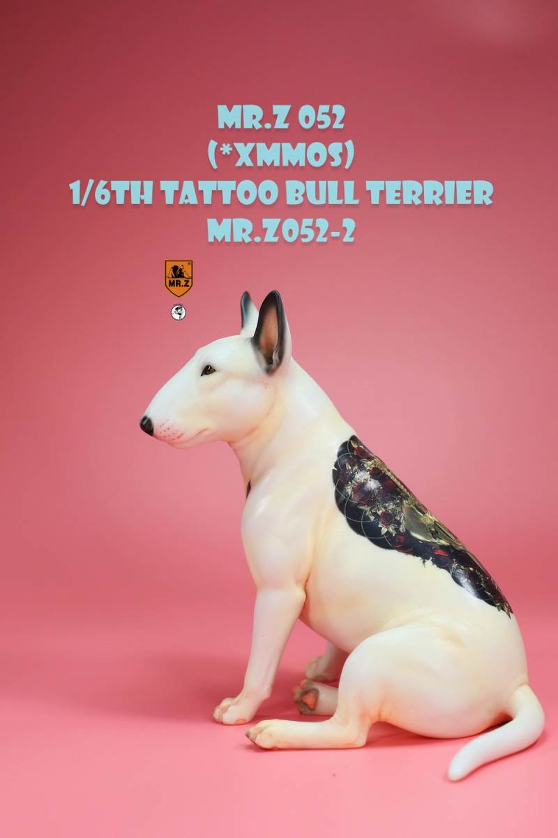 Animal Model No.52: 1/6th TATTOO BULL TERRIER (all 5 colors)