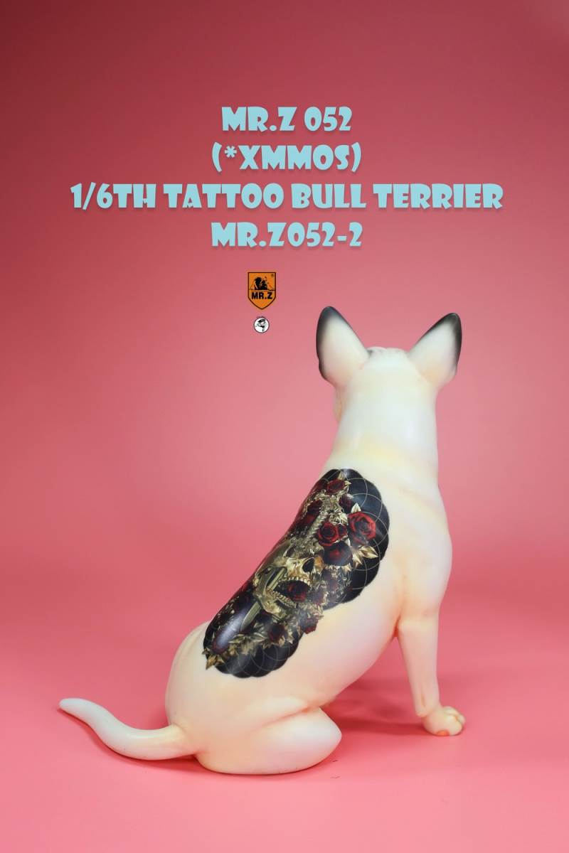 Animal Model No.52: 1/6th TATTOO BULL TERRIER (all 5 colors)