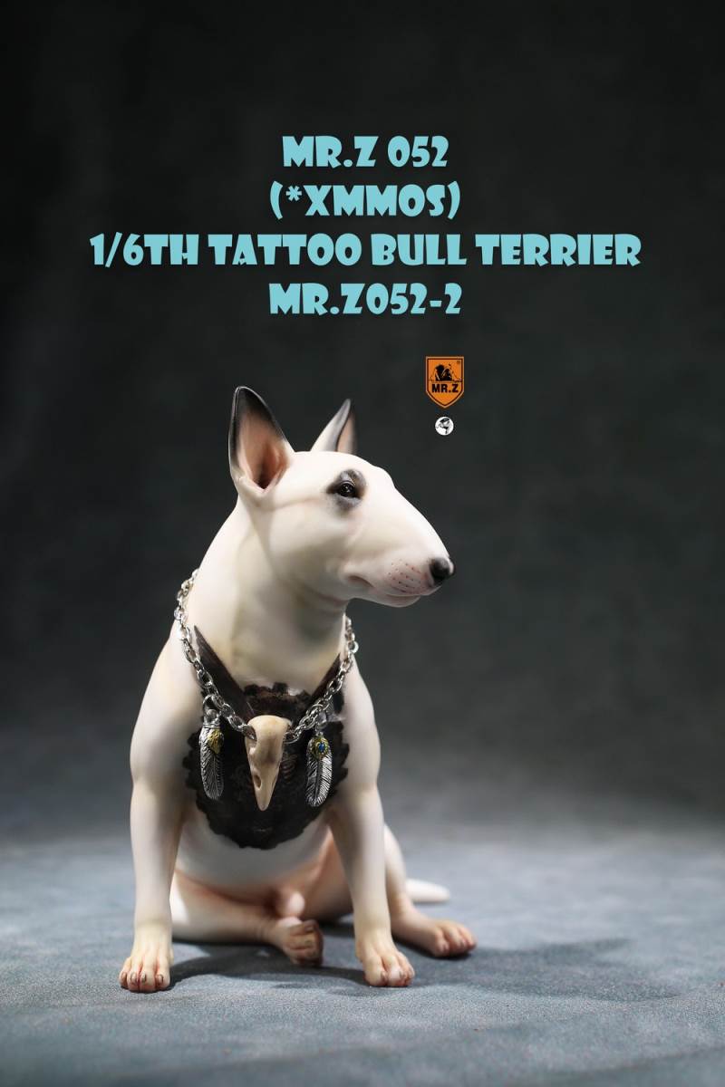 Animal Model No.52: 1/6th TATTOO BULL TERRIER (all 5 colors)