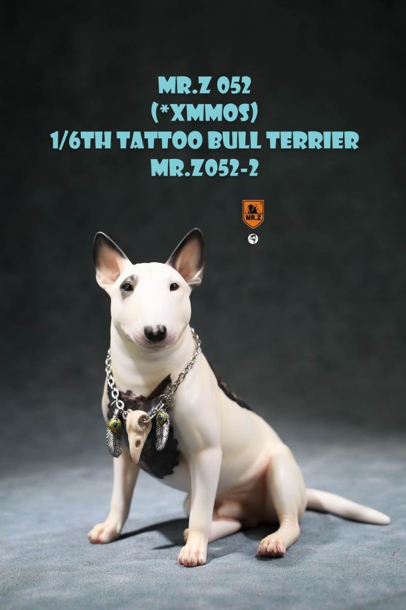 Animal Model No.52: 1/6th TATTOO BULL TERRIER (all 5 colors)