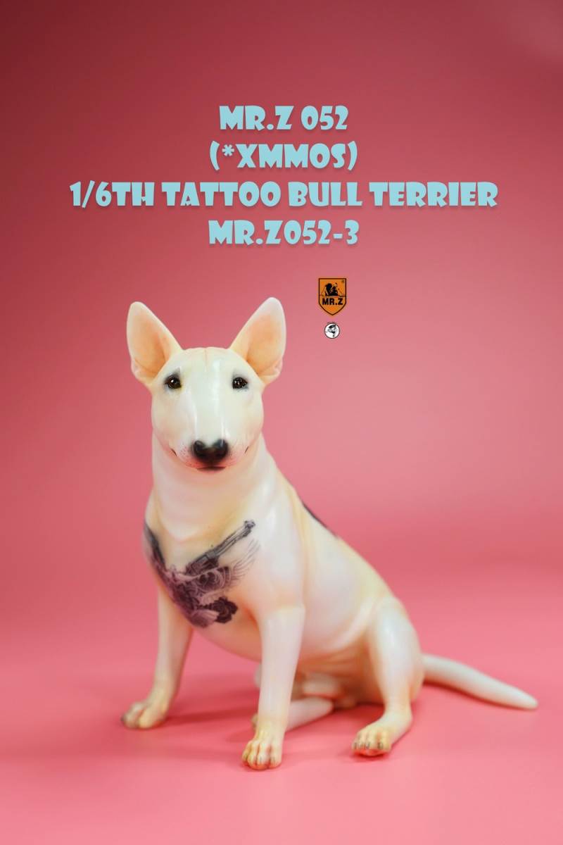Animal Model No.52: 1/6th TATTOO BULL TERRIER (all 5 colors)