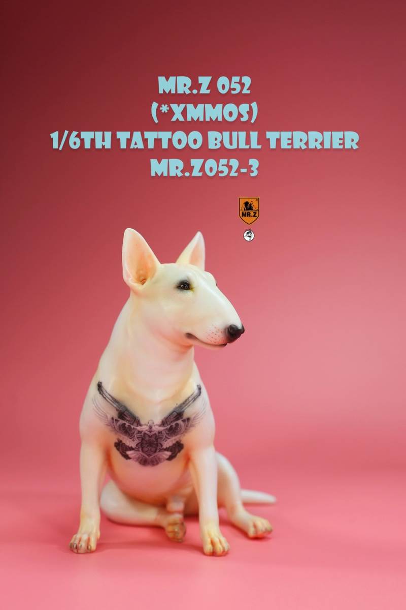 Animal Model No.52: 1/6th TATTOO BULL TERRIER (all 5 colors)