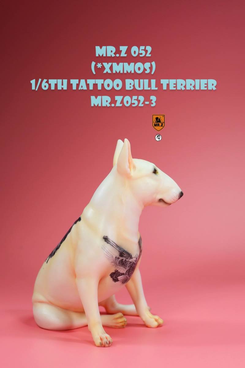 Animal Model No.52: 1/6th TATTOO BULL TERRIER (all 5 colors)