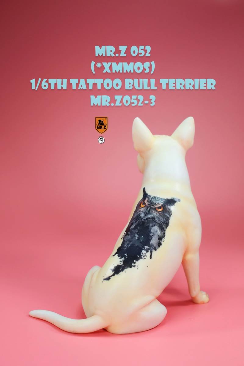 Animal Model No.52: 1/6th TATTOO BULL TERRIER (all 5 colors)