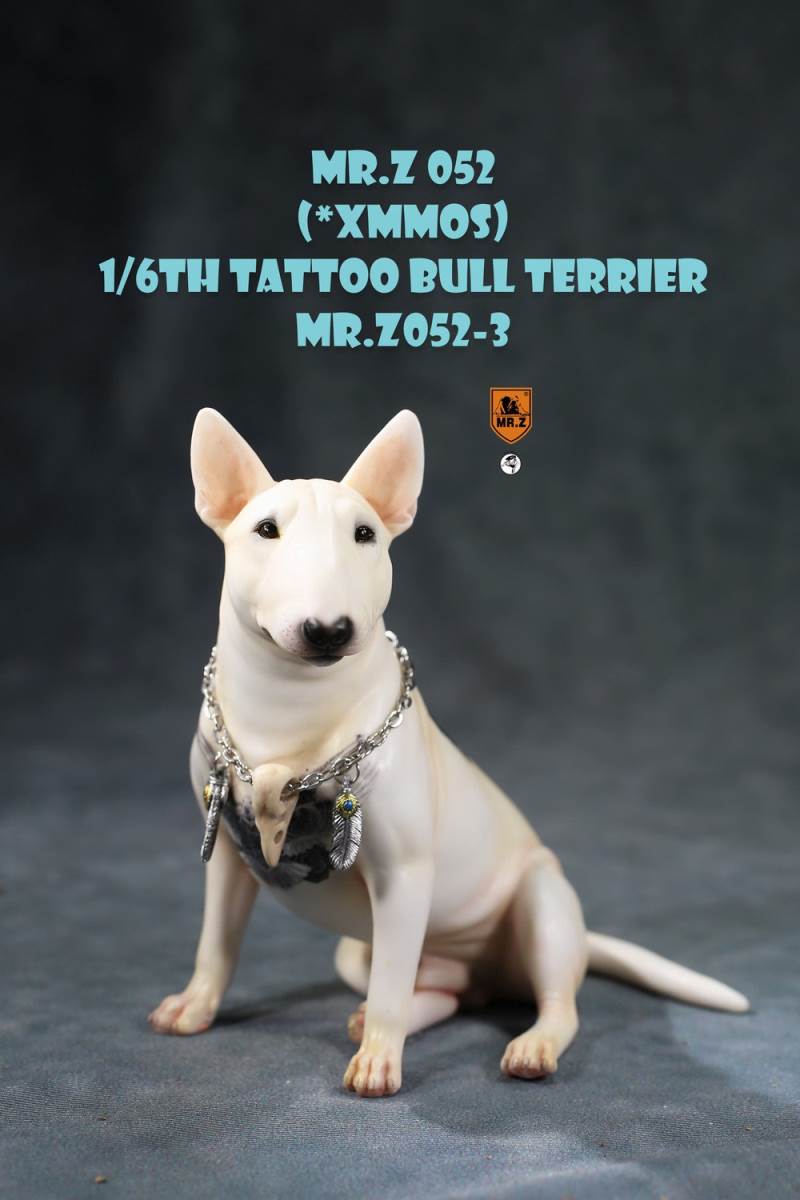 Animal Model No.52: 1/6th TATTOO BULL TERRIER (all 5 colors)