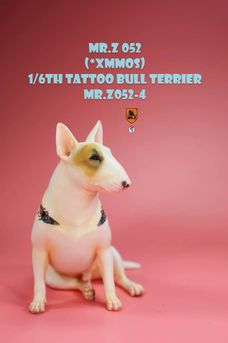 Animal Model No.52: 1/6th TATTOO BULL TERRIER (all 5 colors)