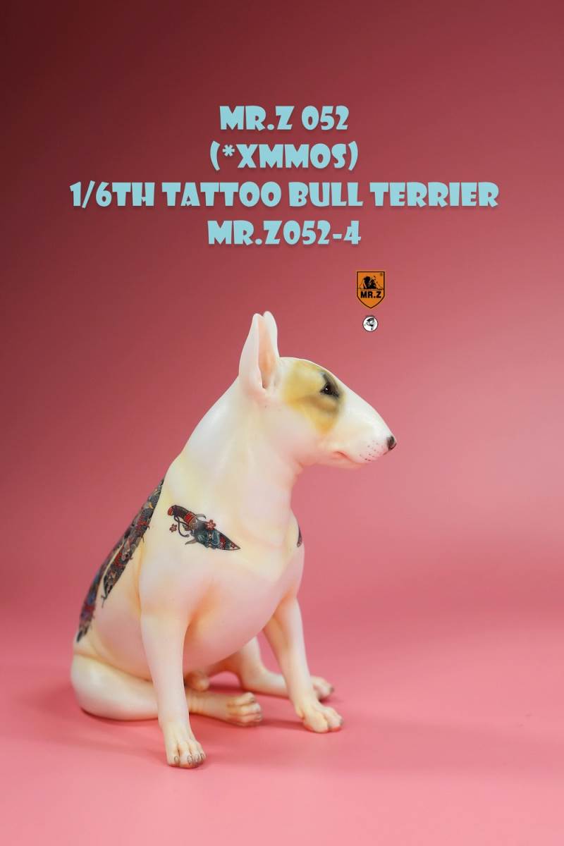 Animal Model No.52: 1/6th TATTOO BULL TERRIER (all 5 colors)