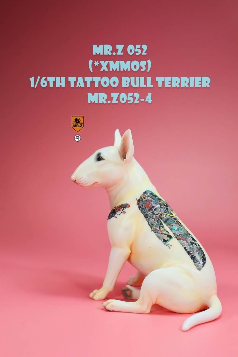 Animal Model No.52: 1/6th TATTOO BULL TERRIER (all 5 colors)