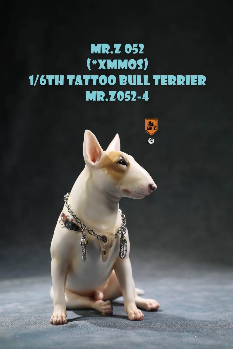 Animal Model No.52: 1/6th TATTOO BULL TERRIER (all 5 colors)