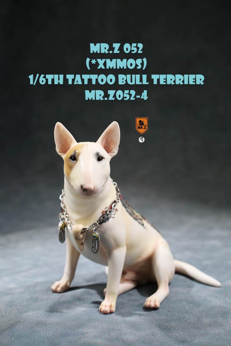 Animal Model No.52: 1/6th TATTOO BULL TERRIER (all 5 colors)