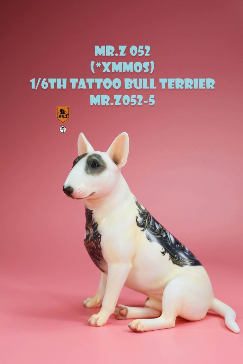 Animal Model No.52: 1/6th TATTOO BULL TERRIER (all 5 colors)