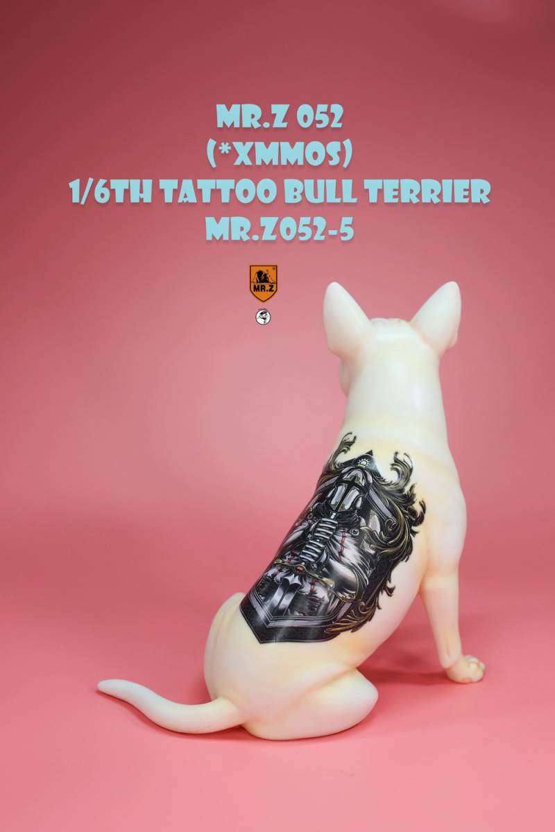 Animal Model No.52: 1/6th TATTOO BULL TERRIER (all 5 colors)